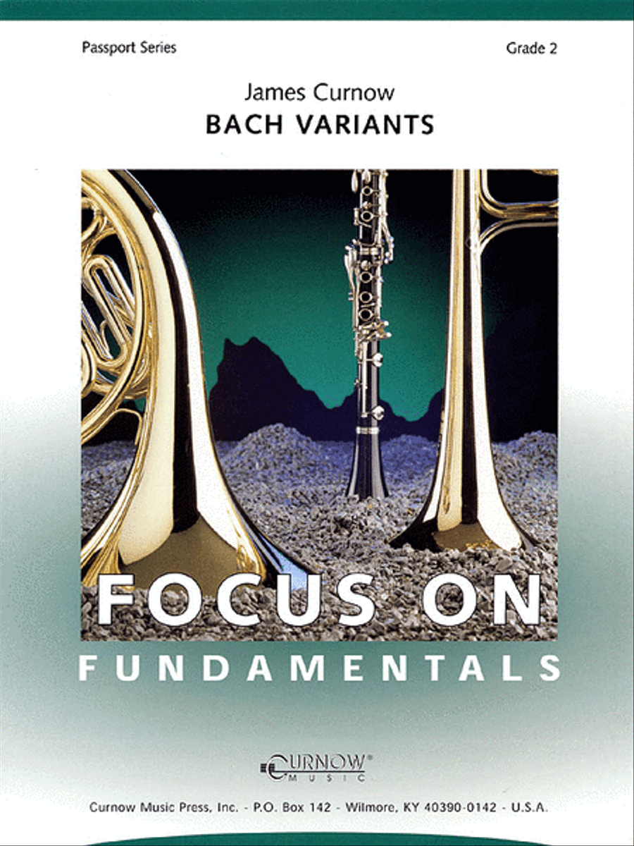 Bach Variants Concert Band scores gallery preview page 1