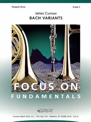 Book cover for Bach Variants
