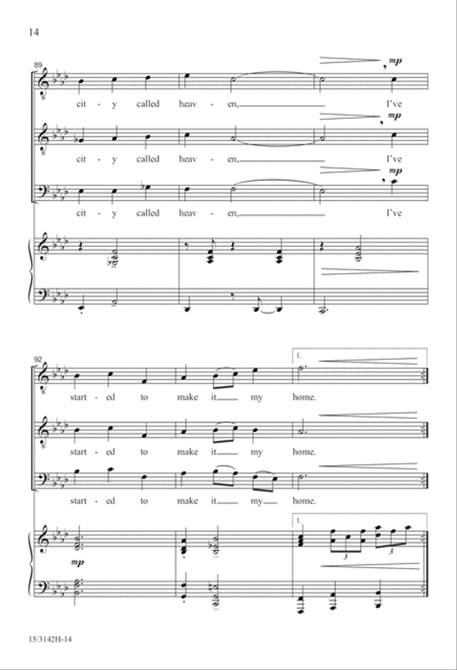 A City Called Heaven TTB scores gallery preview page 14
