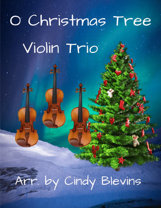 Book cover for O Christmas Tree, Violin Trio