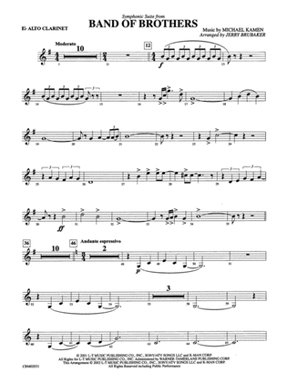Band of Brothers, Symphonic Suite from: E-flat Alto Clarinet