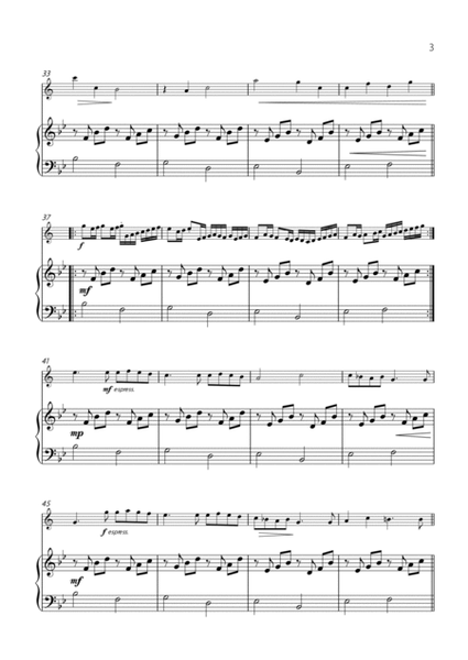 "Canon" by Pachelbel - EASY version for TRUMPET SOLO with PIANO image number null