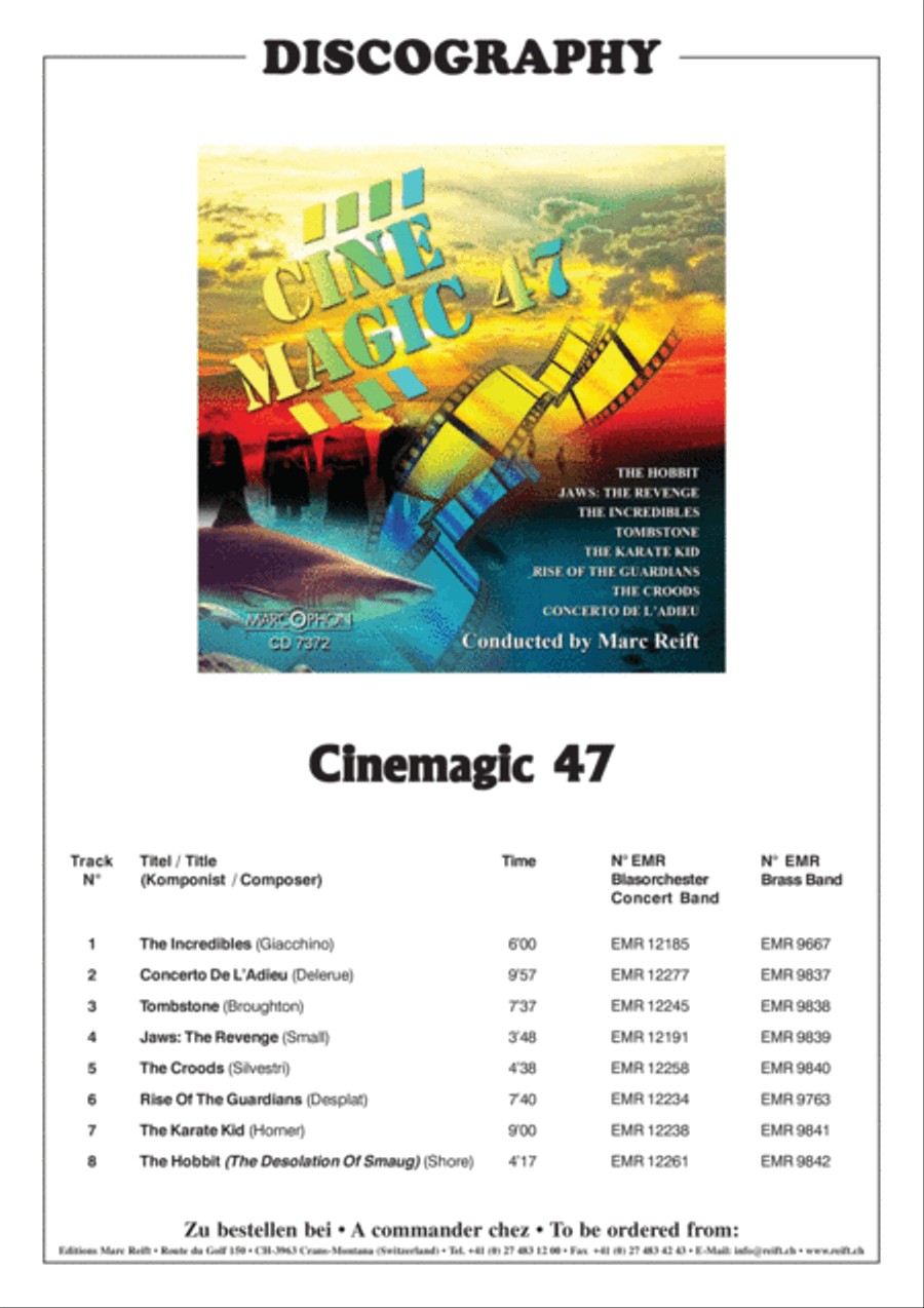 The Karate Kid Brass Band scores gallery preview page 3