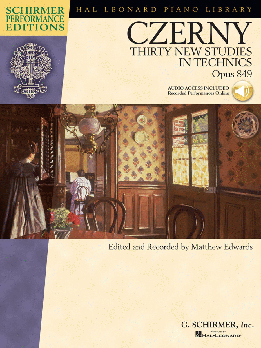 Carl Czerny – Thirty New Studies in Technics, Op. 849 Piano Method scores gallery preview page 1
