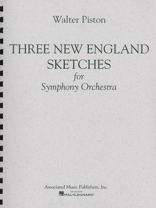 Book cover for Three New England Sketches