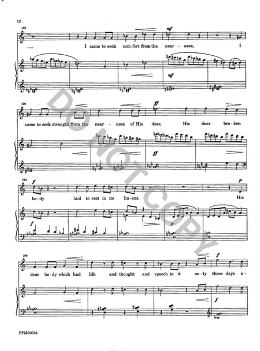 Magdalen at the Tomb Magdalen at the Tomb Choir scores gallery preview page 13