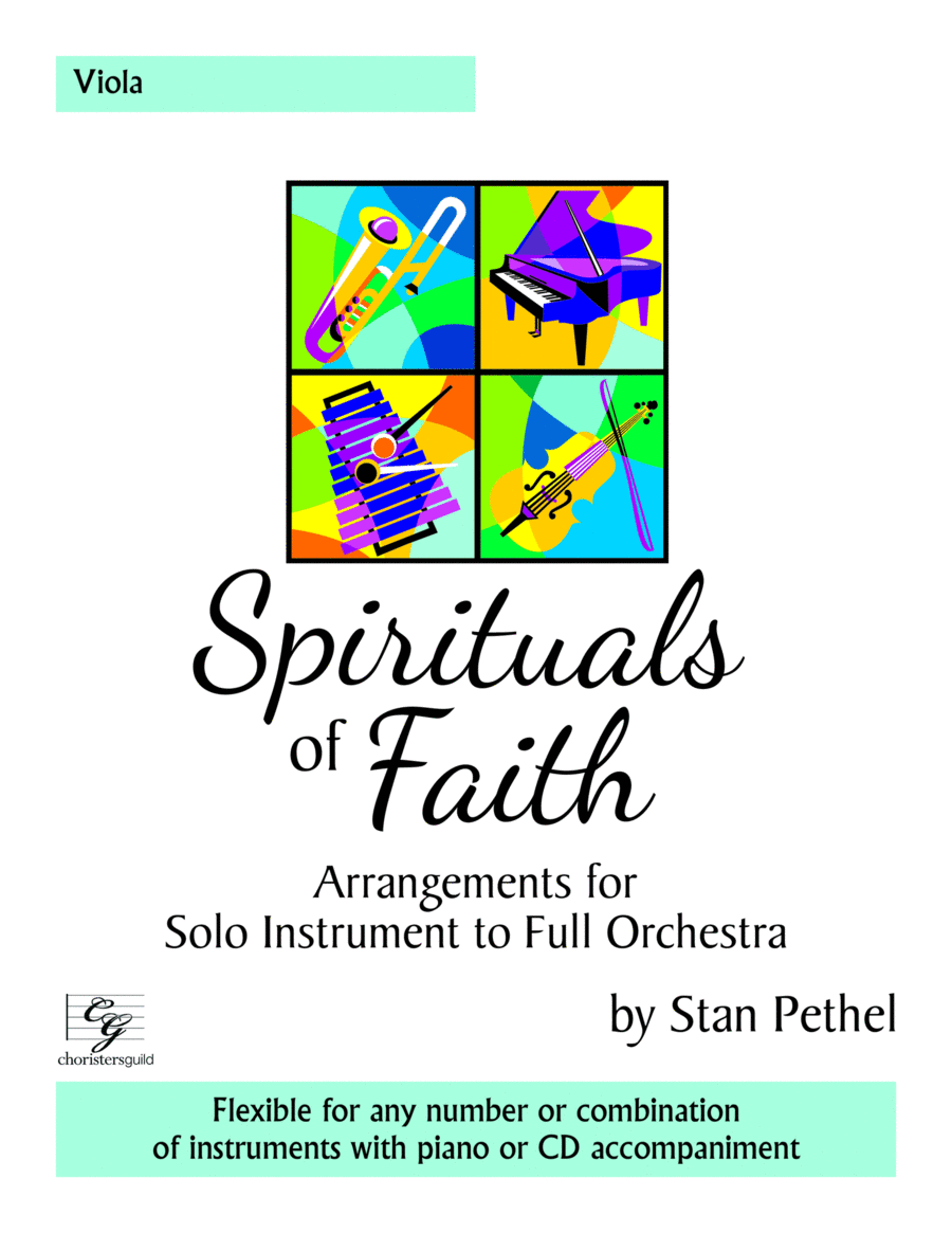 Spirituals of Faith - Viola Accompaniment CD scores gallery preview page 1