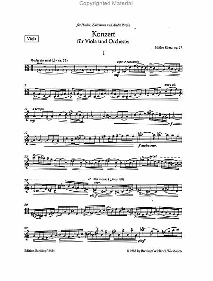 Viola Concerto Op. 37