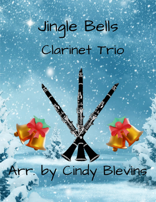 Book cover for Jingle Bells, Clarinet Trio