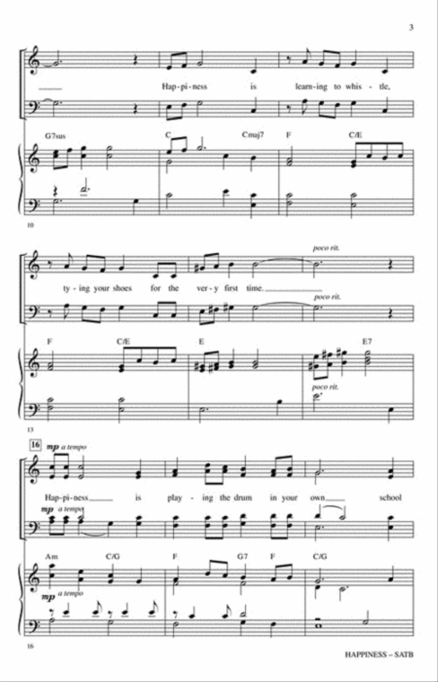 Happiness 4-Part scores gallery preview page 3