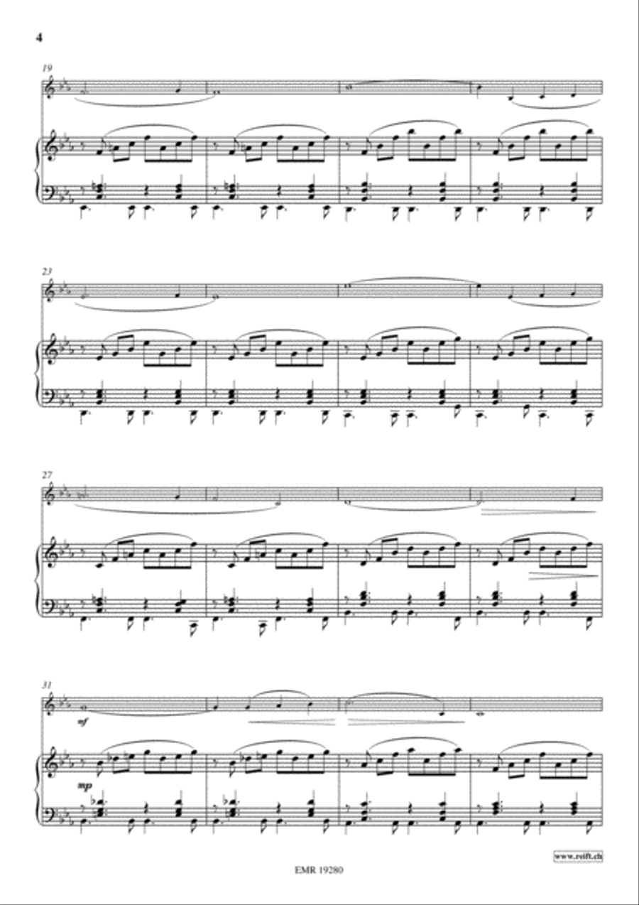 Ave Maria Piano Accompaniment scores gallery preview page 5