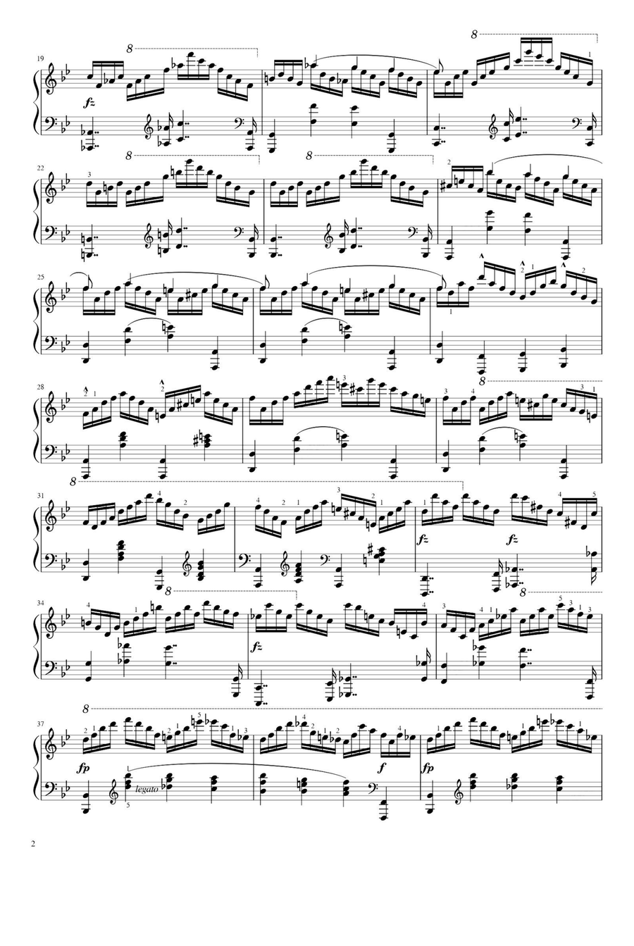 Czerny Op.740 No.50 Piano Solo scores gallery preview page 2