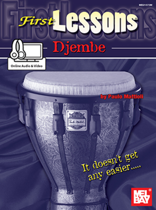 Book cover for First Lessons Djembe