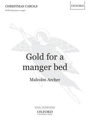Gold for a manger bed