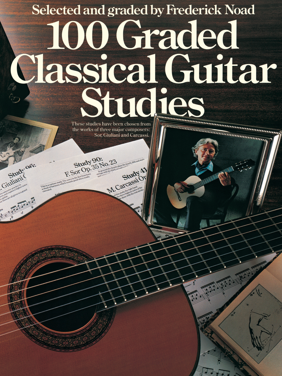 100 Graded Classical Guitar Studies Acoustic Guitar scores gallery preview page 1