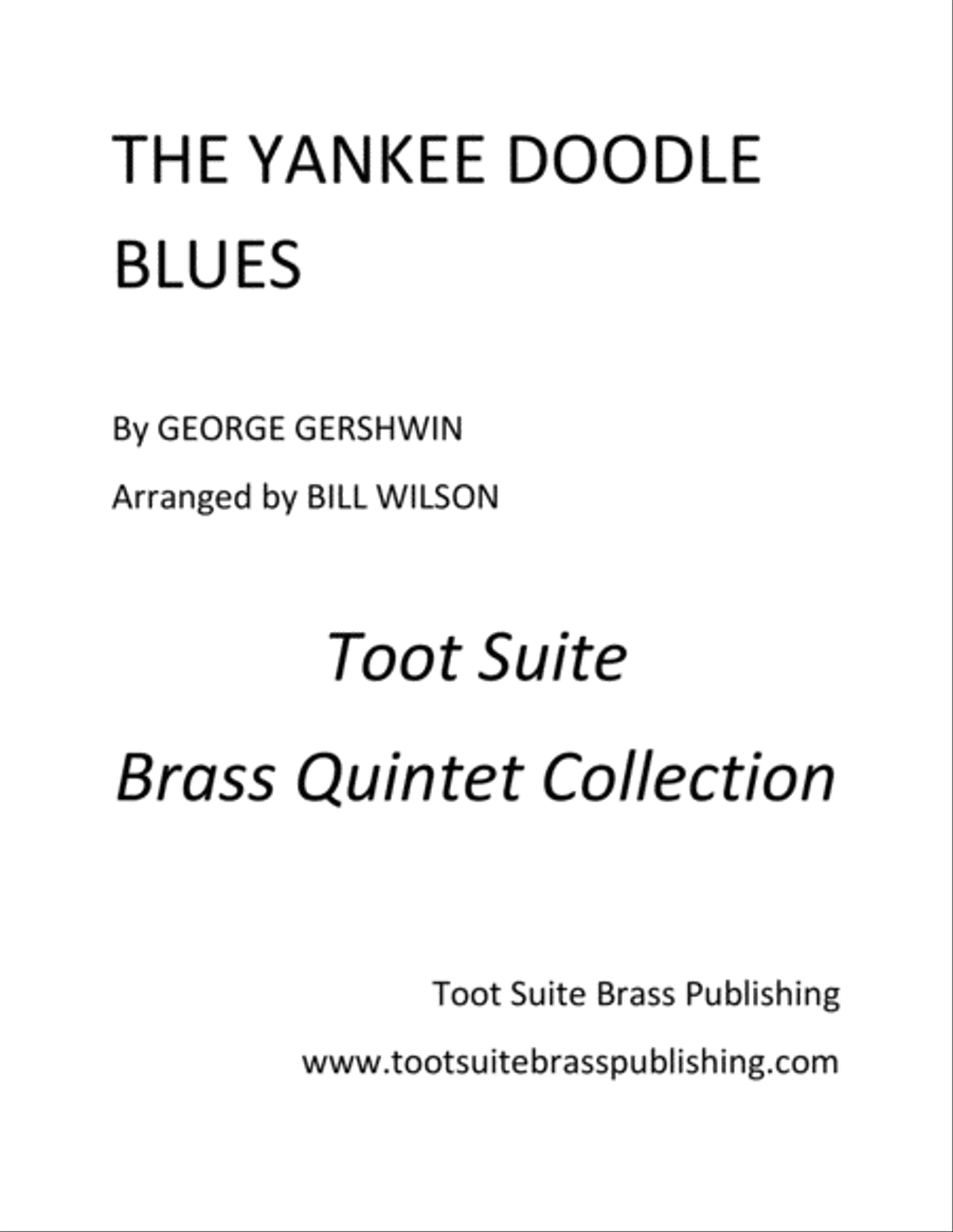 The Yankee Doodle Blues Brass Quintet scores gallery preview page 1