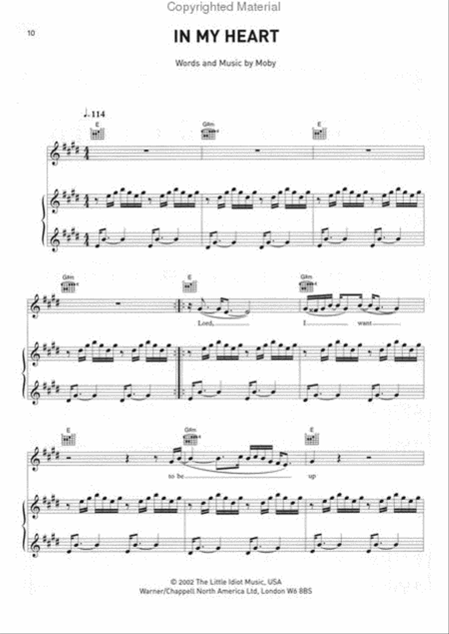 18 Piano, Vocal, Guitar scores gallery preview page 4