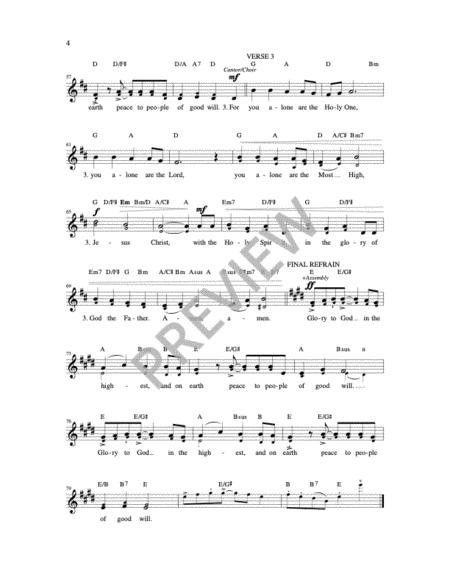 Mass of Joy - Choir / Guitar Edition