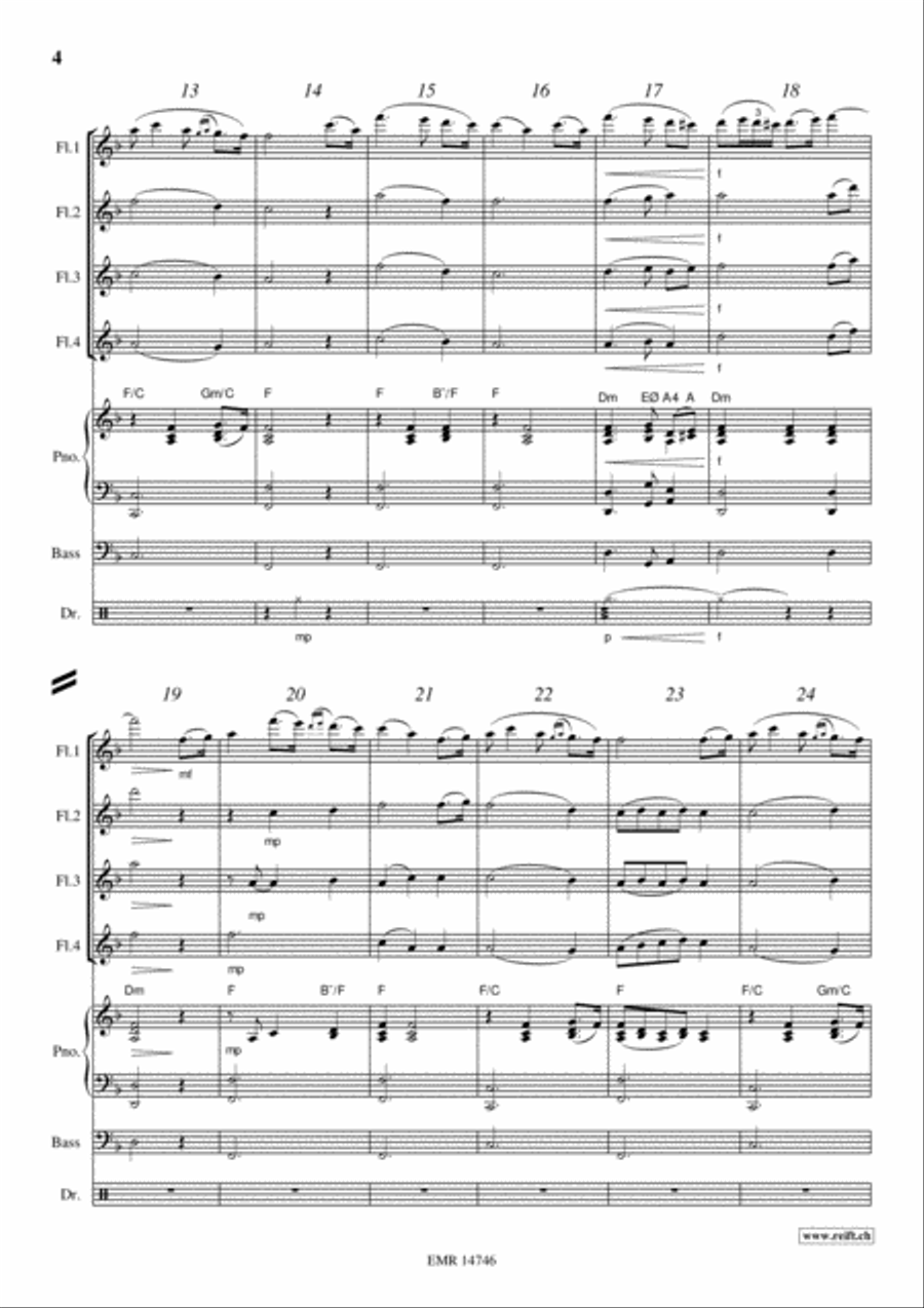 The Last Rose Of Summer The Last Rose Of Summer Flute scores gallery preview page 4