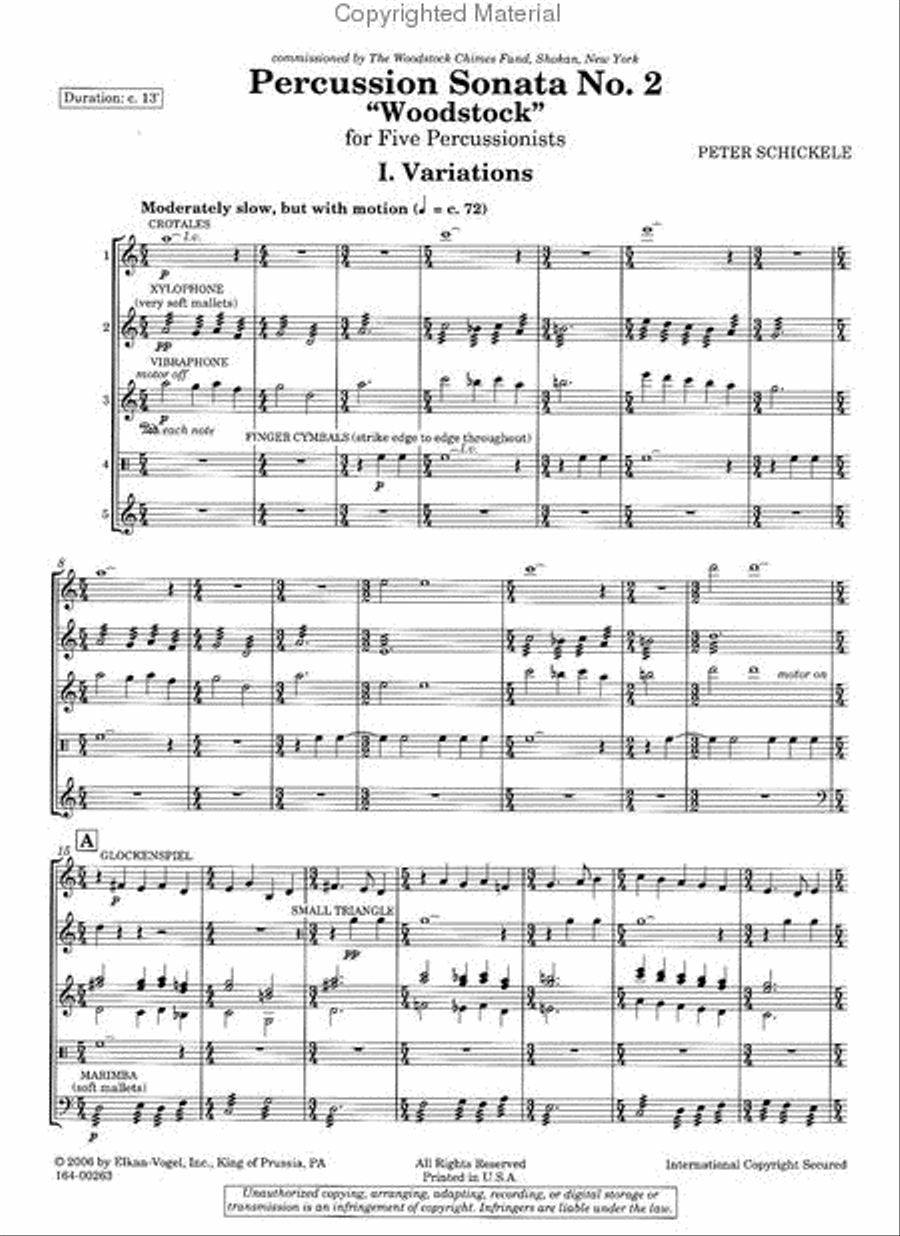 Percussion Sonata No. 2 