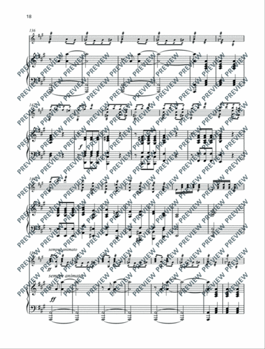 Henri Vieuxtemps Repertoire Violin Solo scores gallery preview page 19