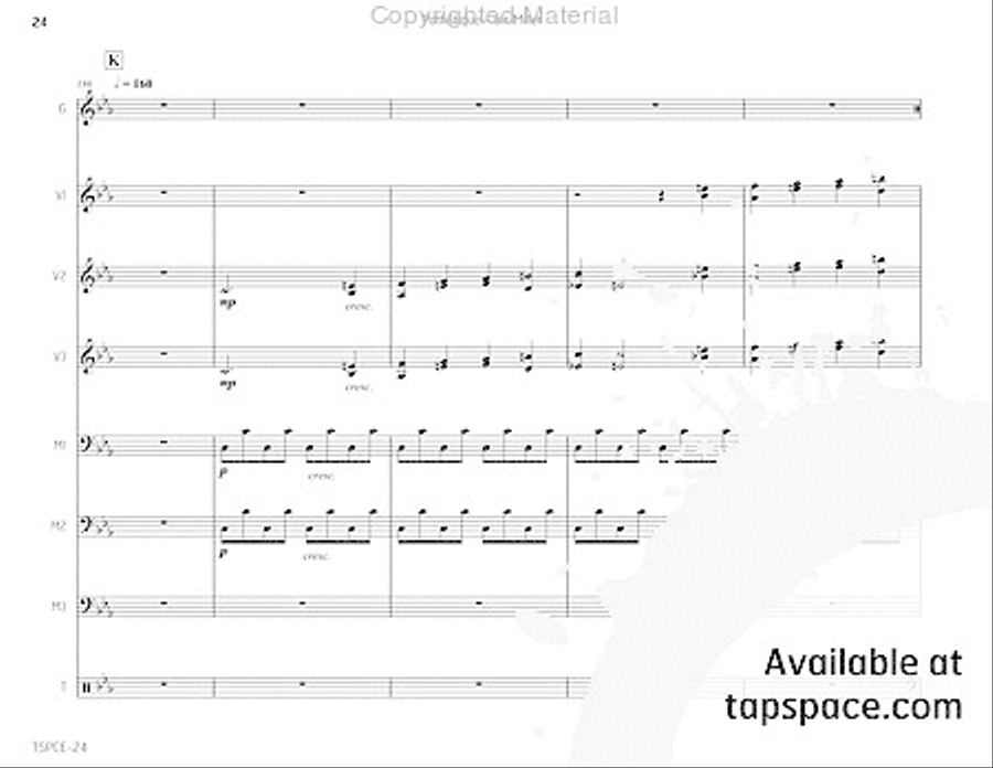Pathetique Percussion Ensemble scores gallery preview page 29