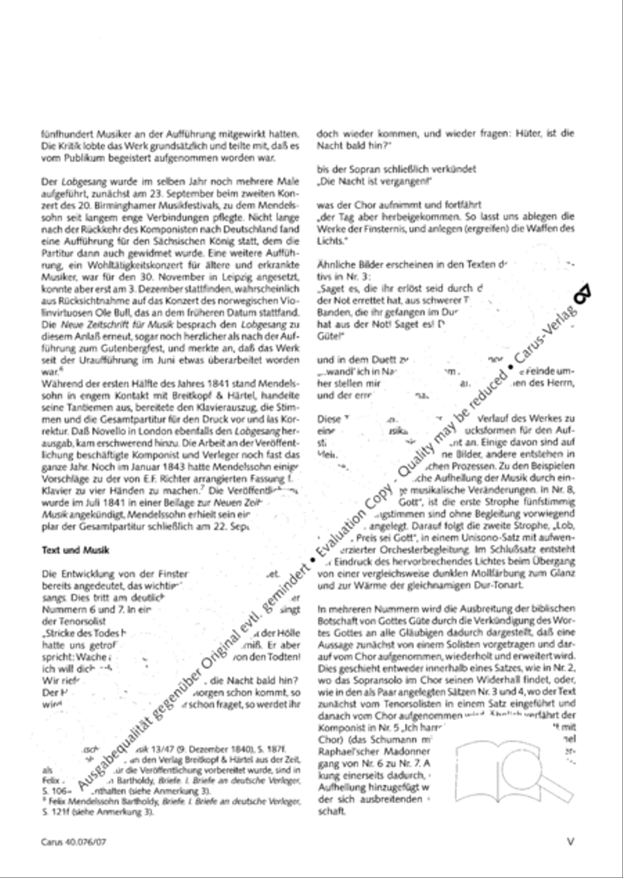 Hymn of Praise, MWV A 18 Hymn of Praise, MWV A 18 SSAATB scores gallery preview page 6