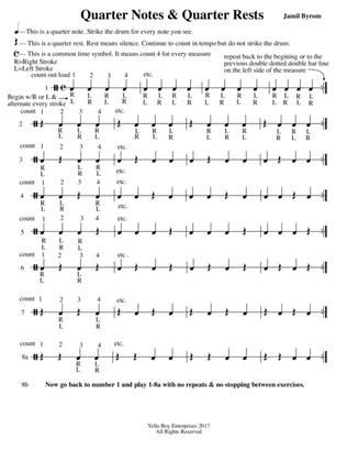 Quarter Notes & Quarter Rests