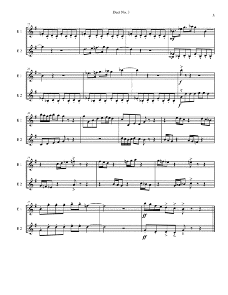 10 Trumpet (Euphonium TC, Tenor Sax) Duets for Teens