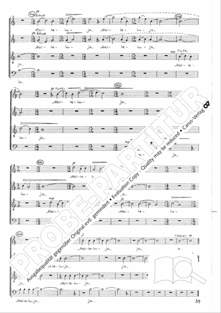 Namen-Gottes-Litanei Namen-Gottes-Litanei Mixed Choir scores gallery preview page 40