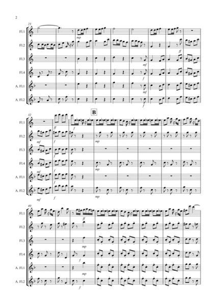 Radetzky March for Flute Quartet image number null