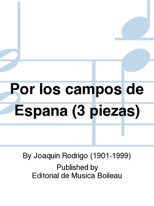 Book cover for Por los campos de Espana (3 piezas)