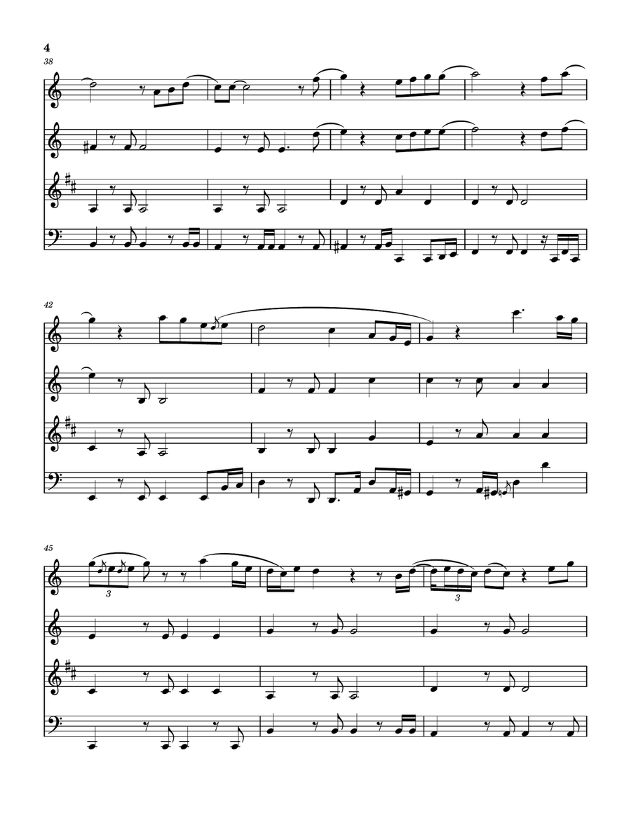 Devotion Woodwind Quartet scores gallery preview page 5