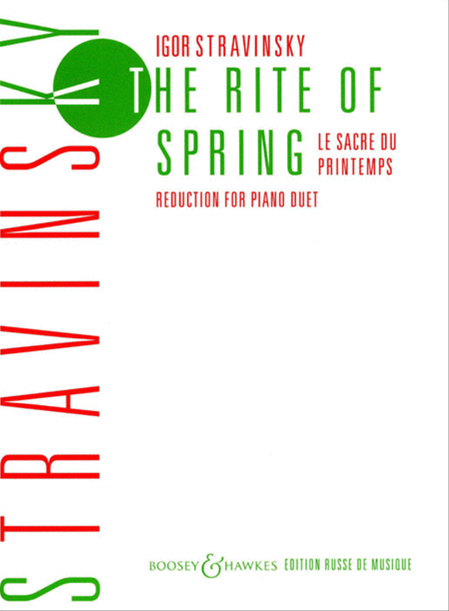 The Rite of Spring Piano Solo scores gallery preview page 1
