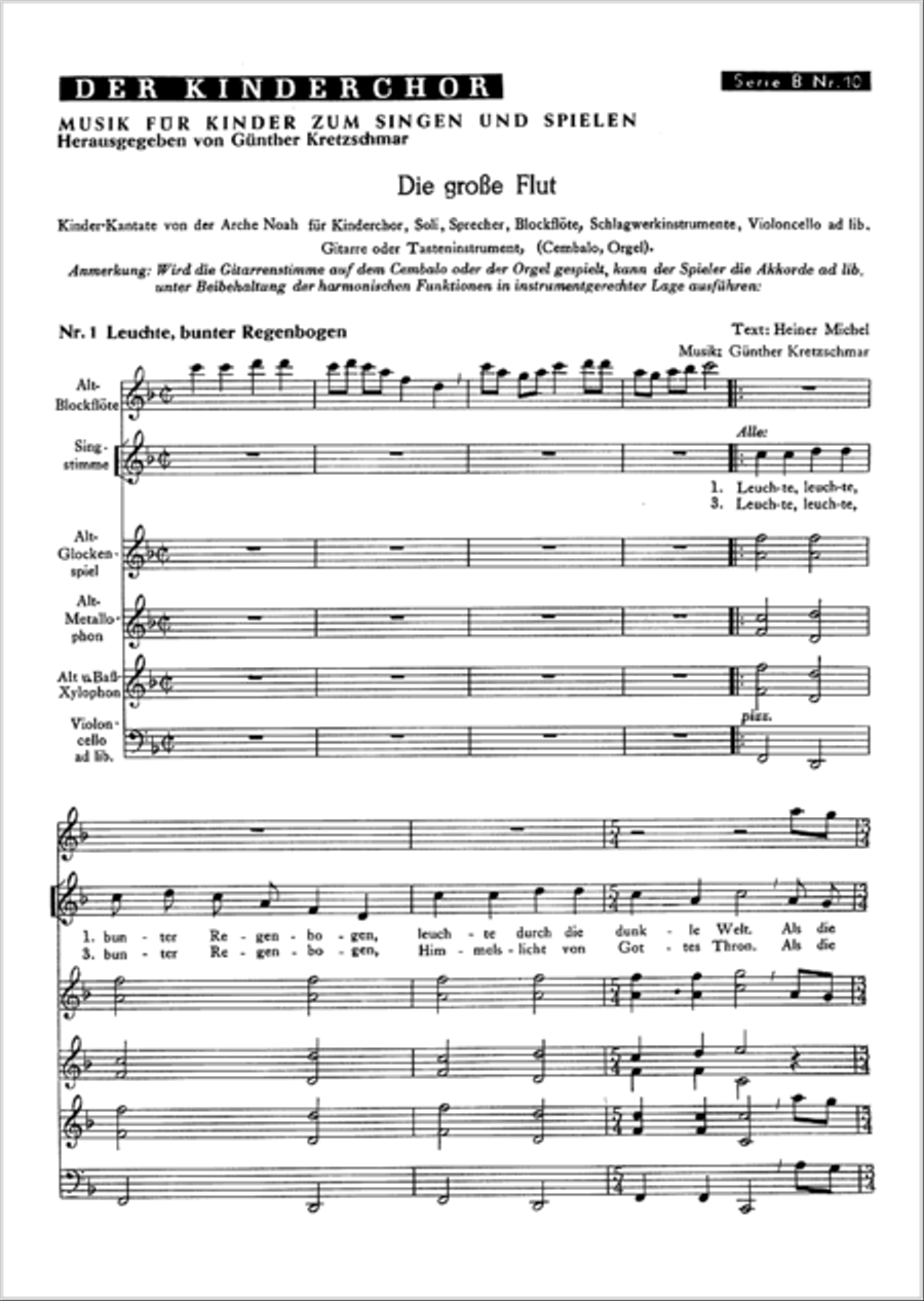 Die grosse Flut 3-Part scores gallery preview page 2