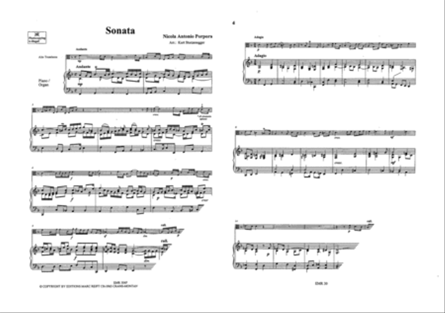 Sonata Organ scores gallery preview page 3