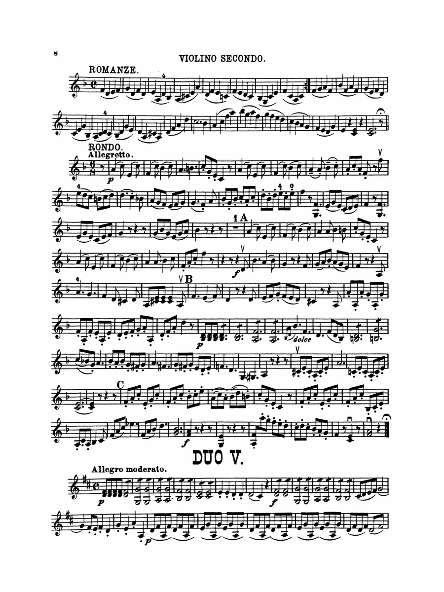 Pleyel: Six Duets, Op. 8