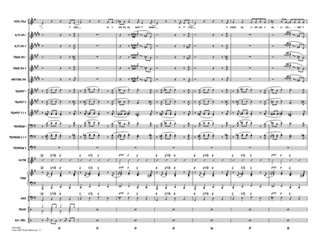 Crazy Little Thing Called Love (arr. Roger Holmes) - Conductor Score (Full Score)