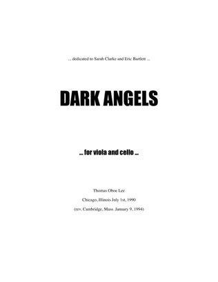 Dark Angels (1990, rev. 1994) for viola and cello