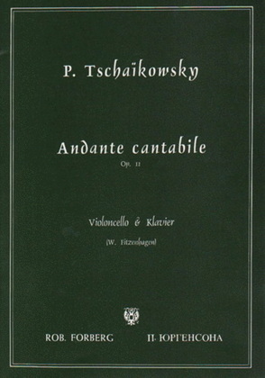 Andante cantabile, op.11