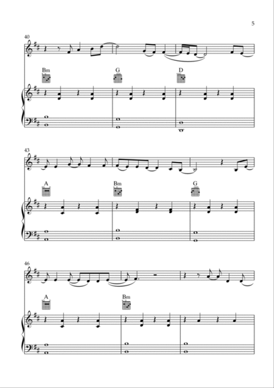 When I Get There Violin Solo scores gallery preview page 5