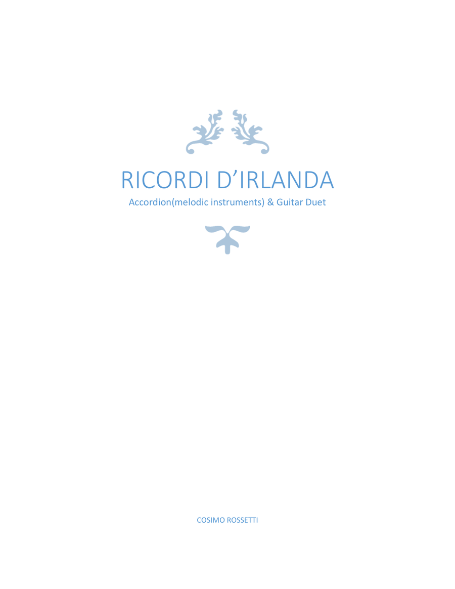 RICORDI D’IRLANDA Acoustic Guitar scores gallery preview page 3