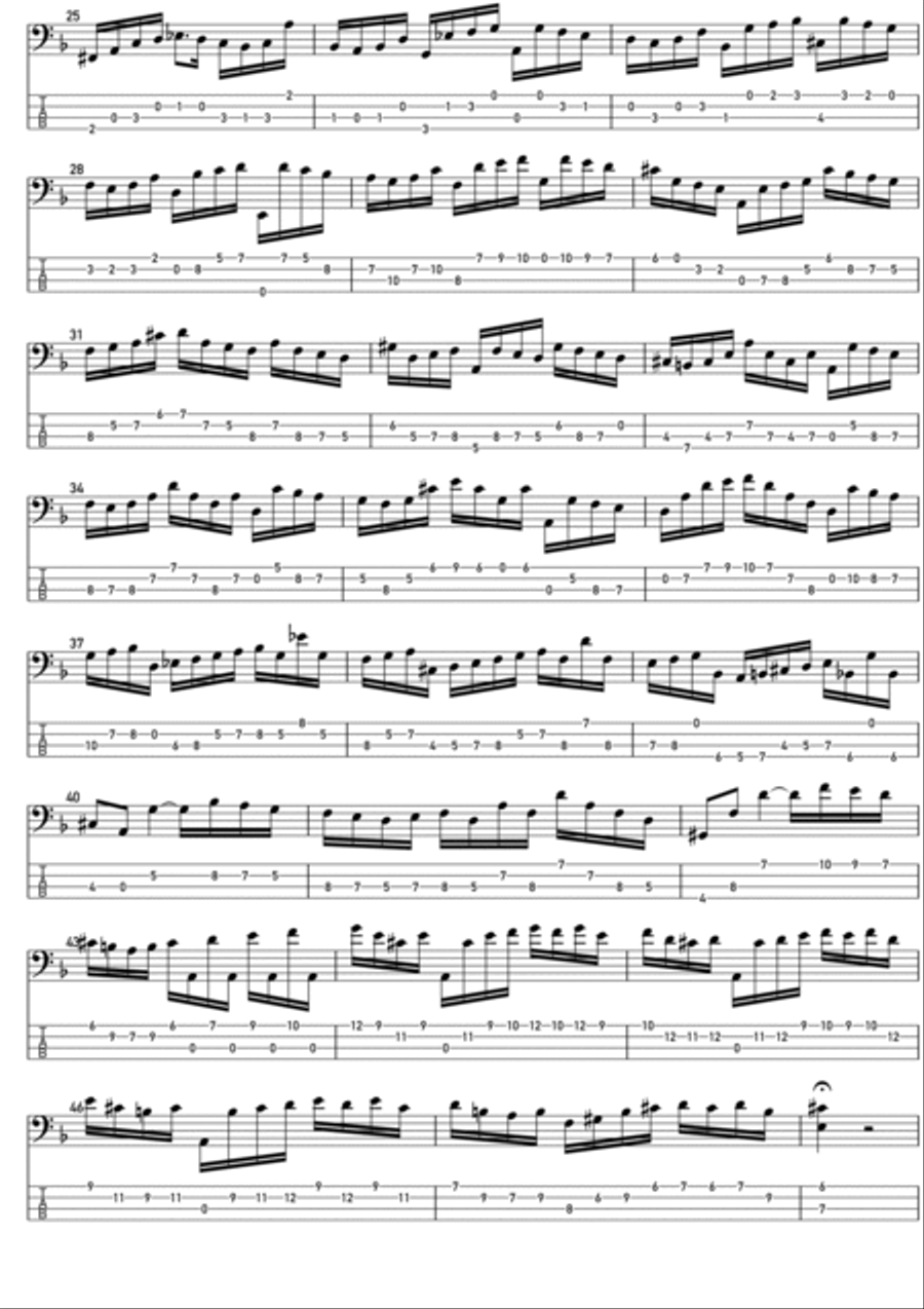 Bach cello suites for electric bass deals