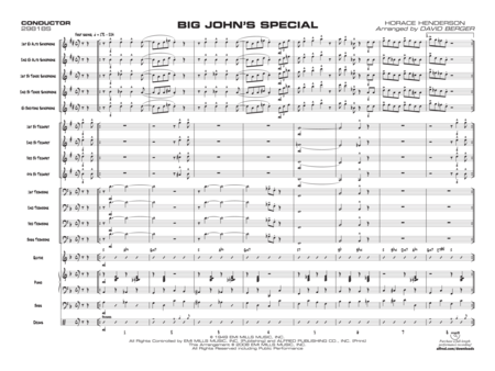 Big John's Special (Score only) image number null