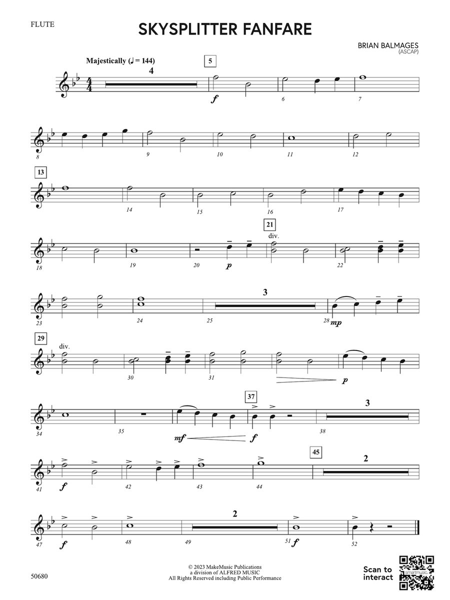 Skysplitter Fanfare: Flute
