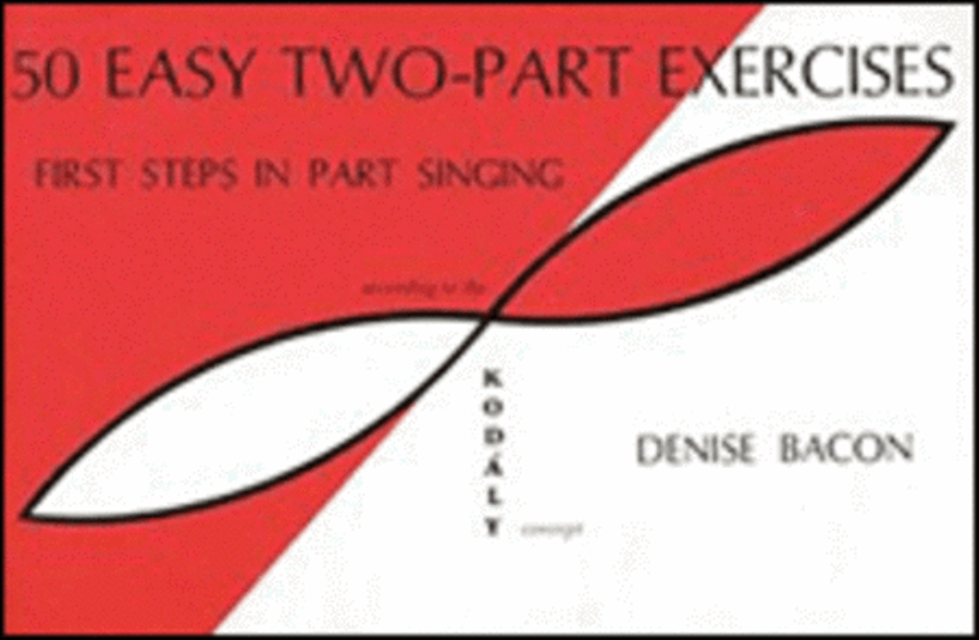 50 Easy 2-Part Exercises A Cappella scores gallery preview page 1
