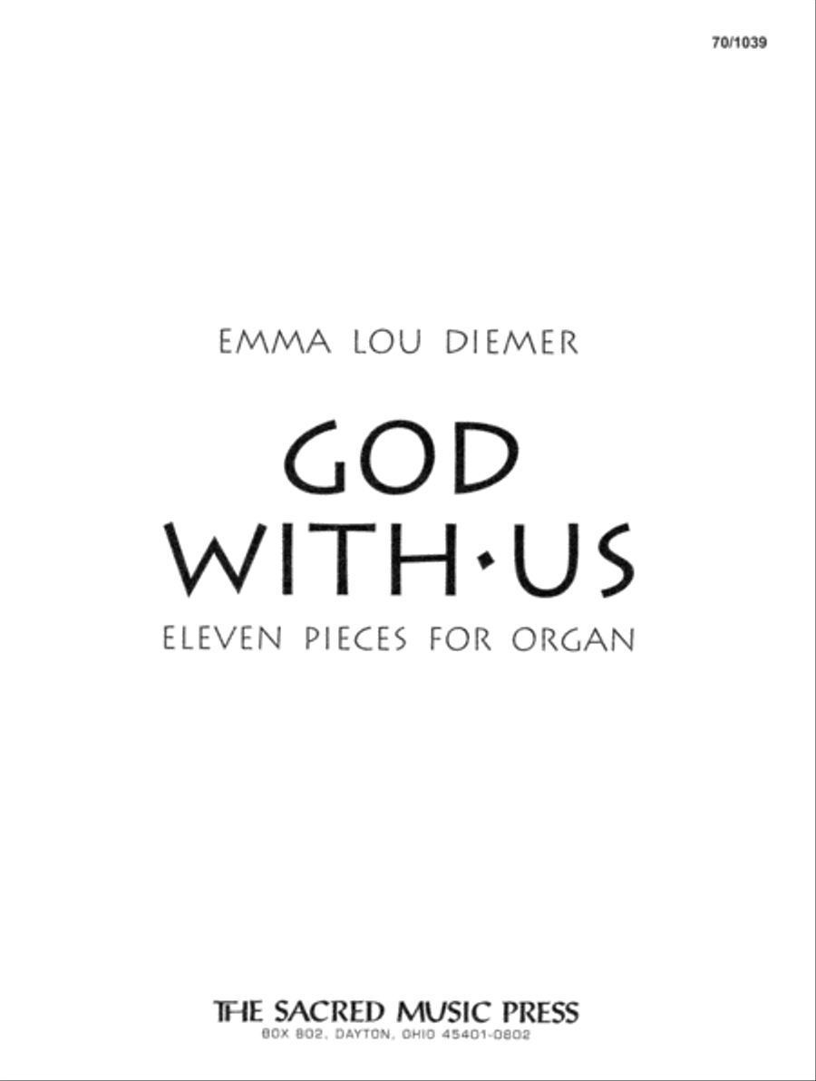 God with Us Organ scores gallery preview page 3