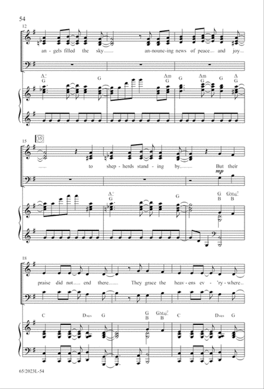 Child of Hope Child of Hope 4-Part scores gallery preview page 55