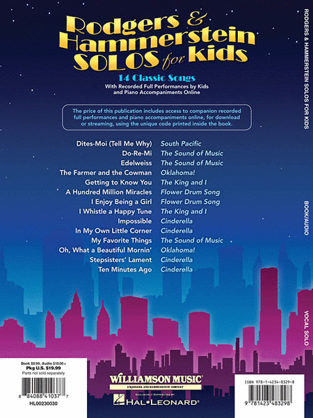 Rodgers & Hammerstein Solos for Kids image number null