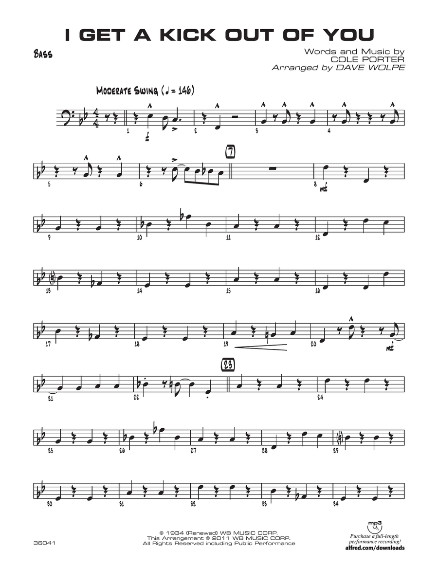 I Get a Kick Out of You: String Bass